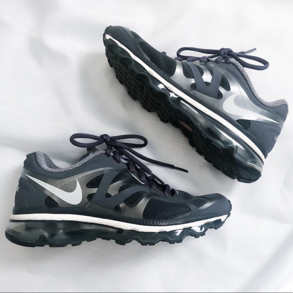 Grey/White Nike Air Max